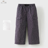 Girls Cotton Padded Pants – Warm Waterproof Design